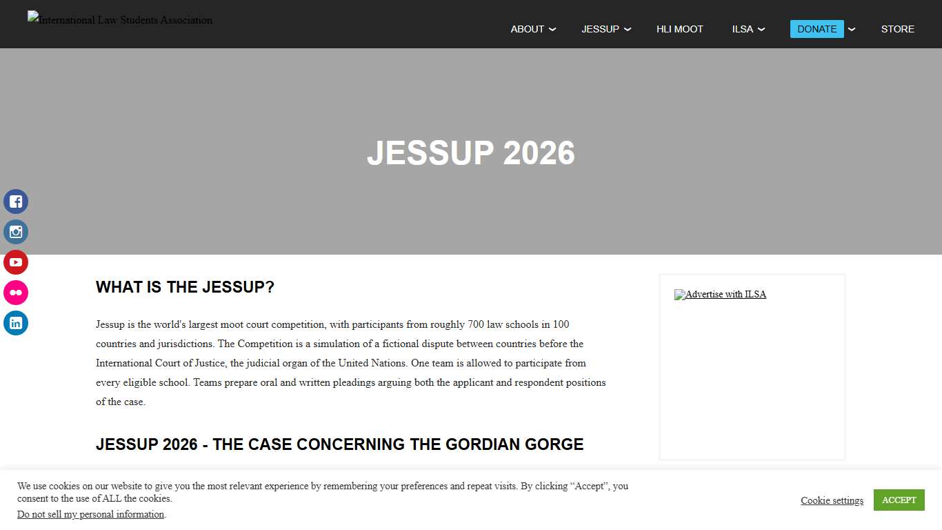 Jessup 2026 – International Law Students Association